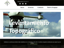 Tablet Screenshot of geo-top.com.mx